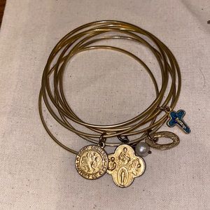Grace George Jewelry designer- st. Christopher bangle bracelets